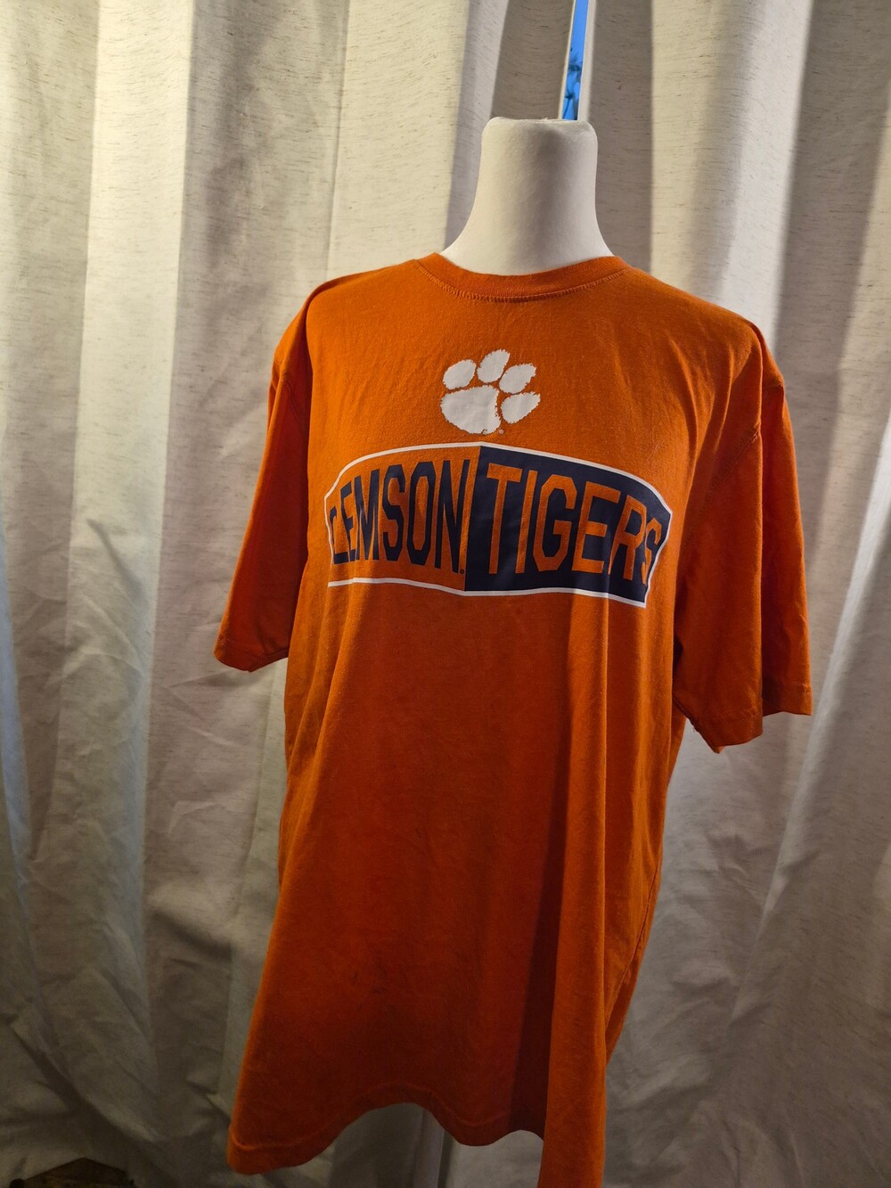 Russell Athletic Clemson Tigers XL Orange T-Shirt